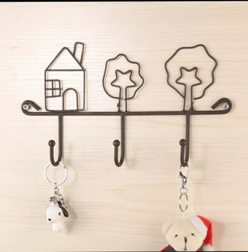 شماعات المطبخ السوداء حرف يدوية ابداعية+ ملصقين اض...