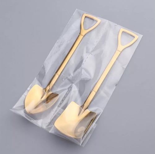 ملعقة شكل مجرفة فولاذ مقاوم للصدأ