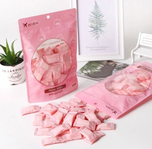 منشفة القطن المضغوطة ( 20 ) قطعة للسفر ،العمل الفن...