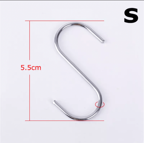 شماعات معدنية فولاذية شكل S وشكل Z