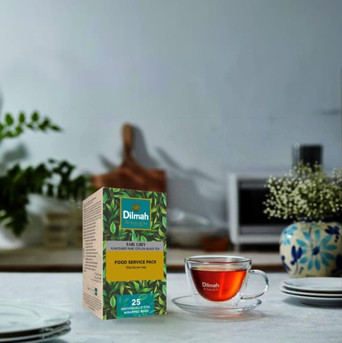 شاي ديلما اسود ايرل جراي