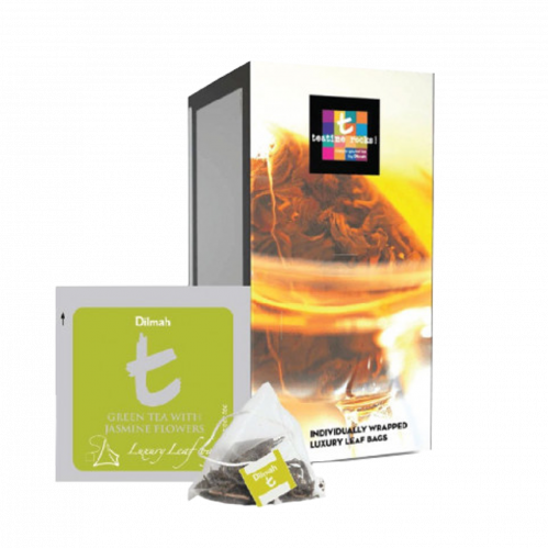 شاي ديلما اخضر بالياسمين اكياس