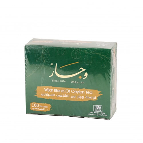 وجار- شاي سيلاني اسود 100 كيس