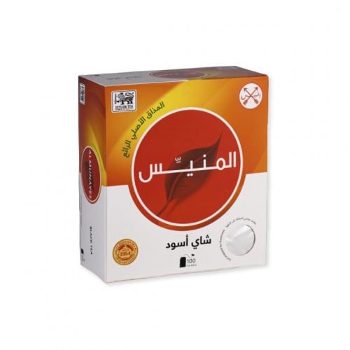 شاي أسود المذاق الاصلي المنيس 100 كيس