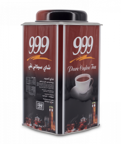 شاي 999 اسود 250 جرام حديد