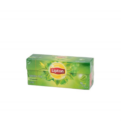 شاي ليبتون أخضر عادي - 25 كيس