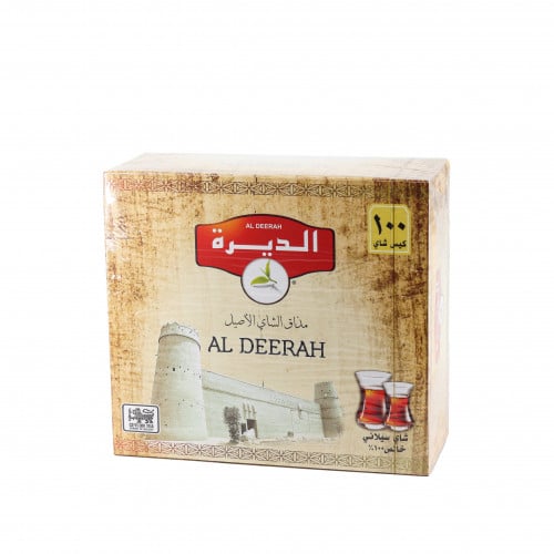 شاي الديرة شاي سيلاني خالص مذاق الشاي الأصلي - 100...