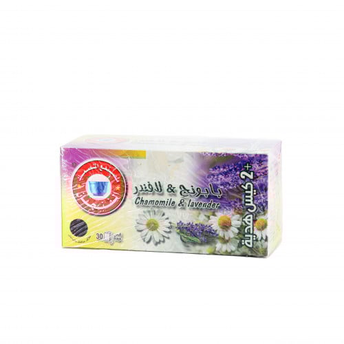 المصمك بابونج و لافندر - 30 كيس + 2 كيس مجاناً