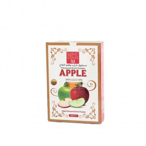 رايز تي مسحوق شراب بطعم التفاح 200 جرام