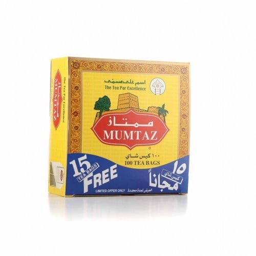 شاي ممتاز اسود 100+15 كيس