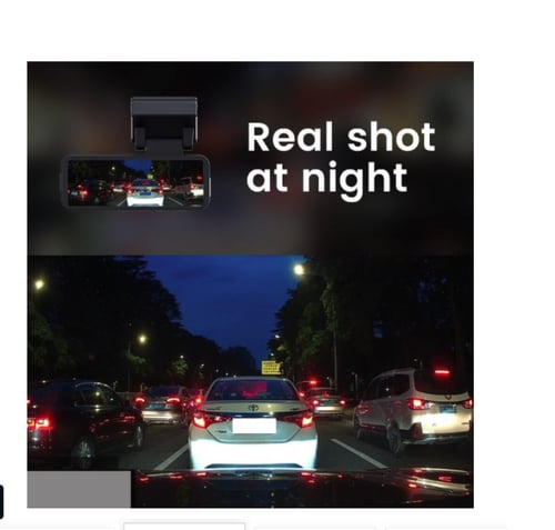 نيكسوري - داش كام امامي 4k ultra خلفي HD مع كيبل ف...