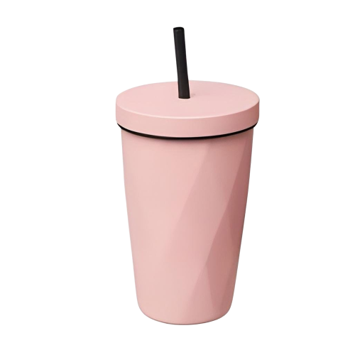 فيرتك - كوب لحفظ المشروب الحار او البارد مع ماصة -...