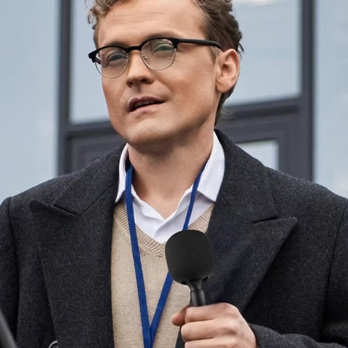 برودو - ميكروفون لاسلكي مبقبض معدني مربع