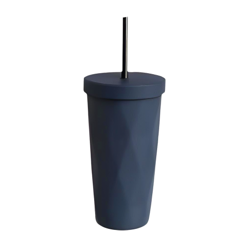 فيرتك - كوب لحفظ المشروب الحار او البارد مع ماصة -...