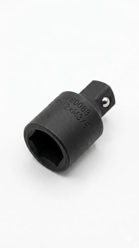 White + Black 1/2" Internal 3/8" Externa...