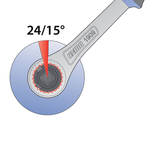 Half inch 1/2" automatic hand 1909 UNIOR