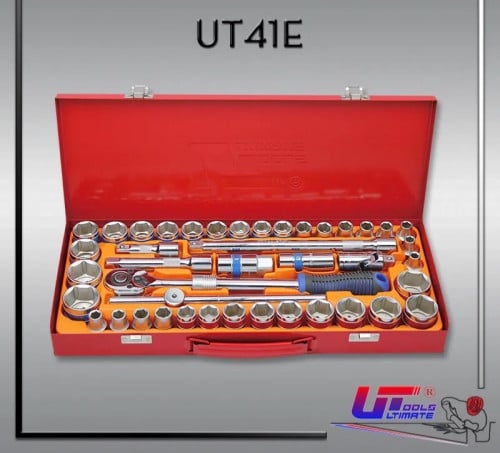 طقم شنطة انش-ملي 41 قطعة 1/2 يوتي تايواني