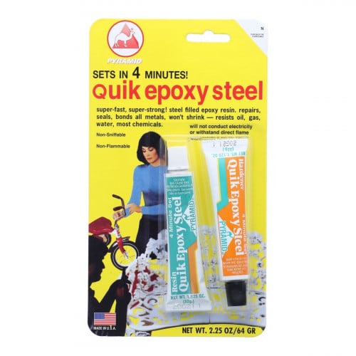 QUICK EPOXY STEEL 2.25oz PYRAMID