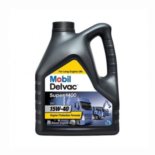 زيت ماكينة موبيل دلفاك 5لتر