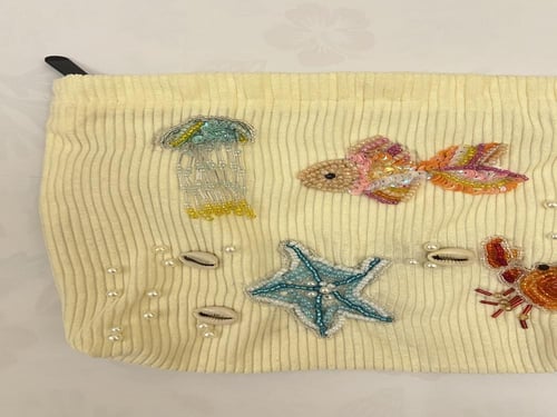 حقيبة المرجان واللؤلؤ | Coral & Pearl Bag