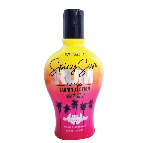 Tan Asz U Spicy Sun Rum Hot Tingle Tanning Lotion