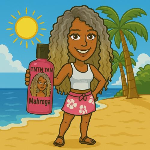 تنتن تان محروقة