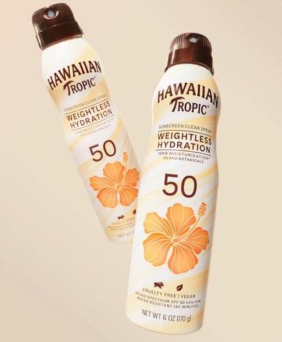 هاوايان تروبيك واقي شمس مرطب بخاخ حماية ٥٠ | Hawai...