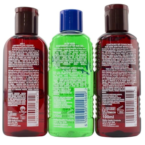 مجموعة ماليبو للسفر ١٠٠مل | Malibu Travel Essentia...