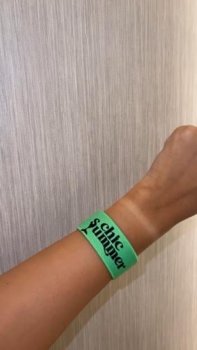 سوار تان لاين (أخضر) | (Green) Tan line brackets