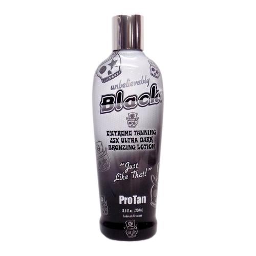 Pro Tan UNBELIEVABLY BLACK 25x Dark Bronzing Lotio...