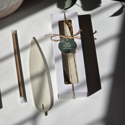 Incense holder for sticks and paper