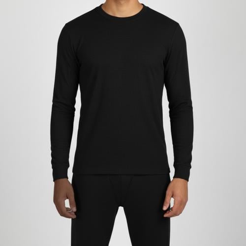 بيجاما ديليكات ثيرمل حراري اسود - انجليزي