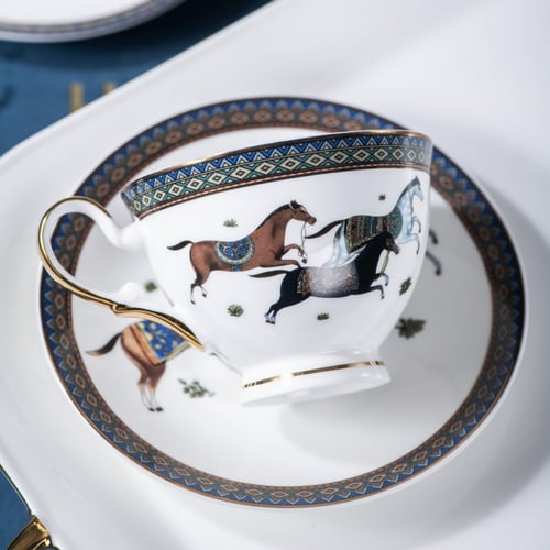 طقم 2 كوب شاي إنجليزي فيكتوري Alex