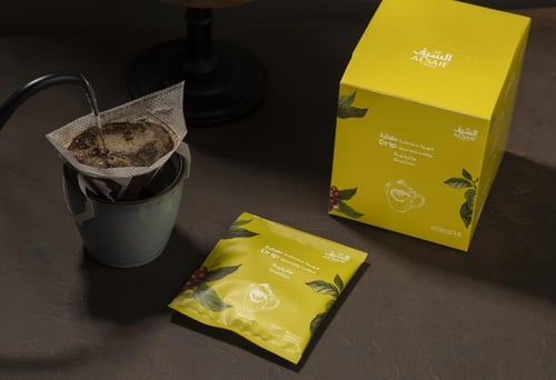 10 أظرف قهوة برازيلي مقطرة