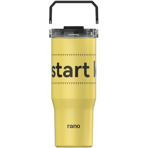 كوب رياضي حراري 900 ملي أصفر