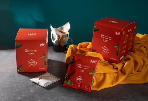 5 أظرف قهوة اثيوبي مقطرة