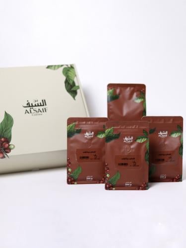 بوكس لقمتي ٢ - قهوة سعودية - غامق