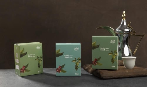 8 اظرف قهوة سعودية مع بهار حمصة وسط