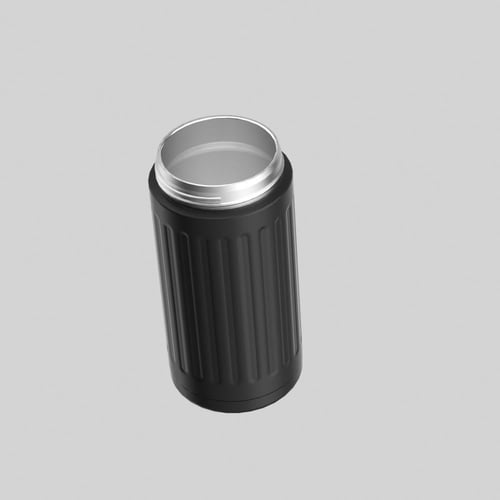 كوب حراري 600 ملي أسود