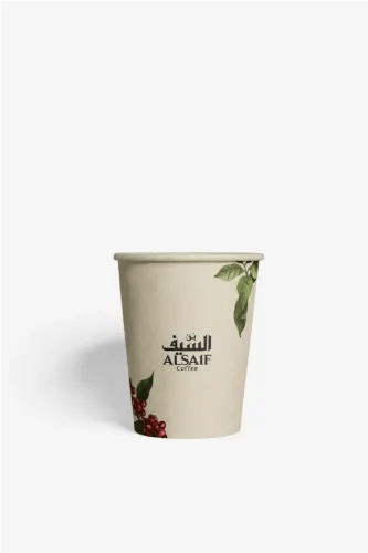 أكواب قهوة ورقية بن السيف- 4 أونص