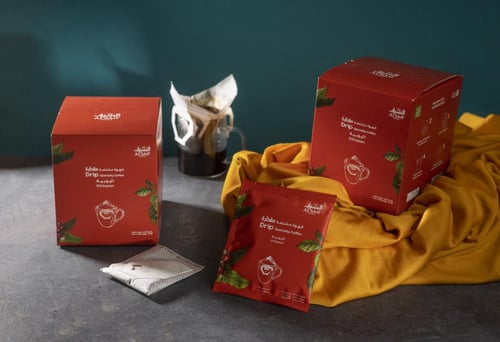 10 أظرف قهوة اثيوبي مقطرة