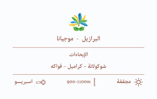 قهوة السيف برازيلي - موجيانا 250 جرام اسبريسو