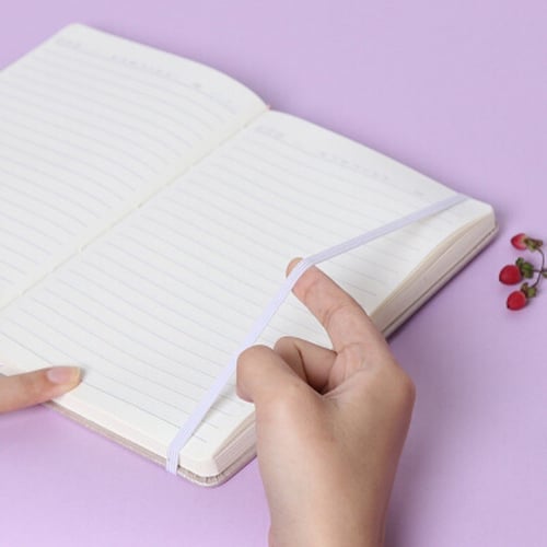 كومكس دفتر بغلاف مقوى 122 ورقة A5 أزرق غامق