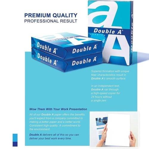 دبل ايه ورق تصوير A3 أبيض 80 جرام 500 ورقة