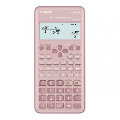 كاسيو ألة حاسبة علمية FX-82ES PLUS-2 وردي