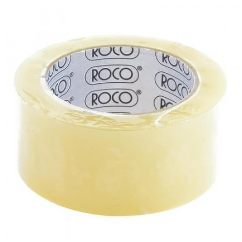 روكو شطرطون بلاستك شفاف 2 بوصة 100 ياردة الكرتون 3...