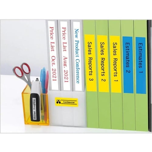 كاسيو شريط لاصق لأجهزة طباعة الملصقات 12 مم أسود ع...