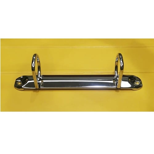 كليب ملف حلقتين A4 أحمر