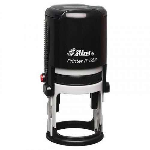 شيني ختم ذاتي التحبير دائري 32 مم مع الطباعة