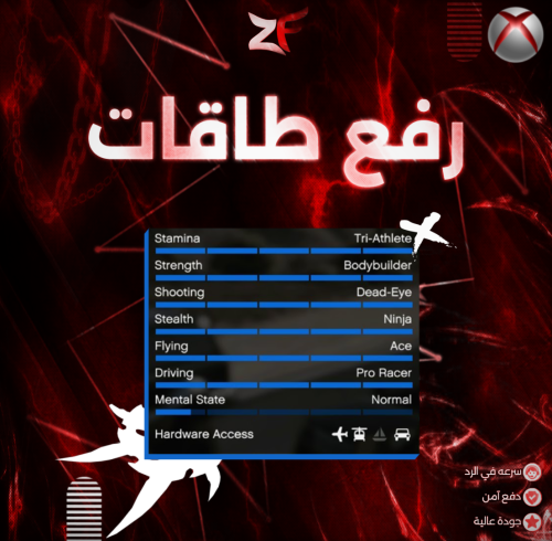 رفع طاقات الشخصيه